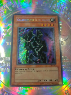Yu-Gi-Oh! TCG Gearfried the Iron Knight Collector's Tins BPT-012 N/M ORIGINAL-image
