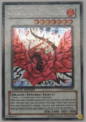 Black Rose Dragon - CT05-EN003 - Secret Rare Yugioh-image