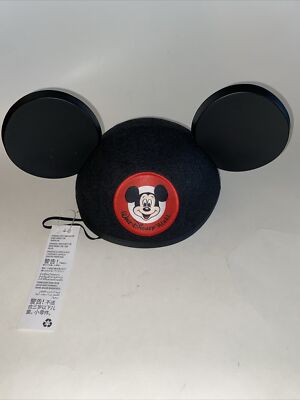 NWT Walt Disney World Mickey Mouse Black Felt Hat Ears Disney Parks Hat-image