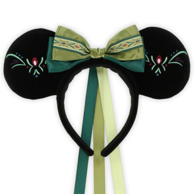 Japan Tokyo Disney Parks Resort Anna Frozen Fantasy Springs Ears Headband-image