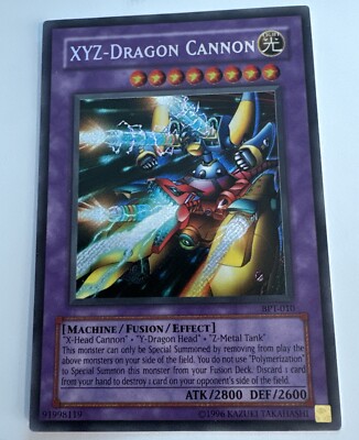 YUGIOH XYZ-Dragon Cannon BPT-010 Secret Rare LP-image