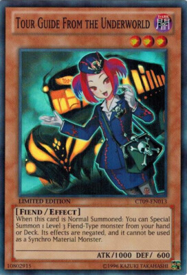 Yugioh! MP Tour Guide From the Underworld - CT09-EN013 - Super Rare - Limited Ed-image