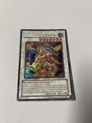 YUGIOH Power Tool Dragon - CT06-EN001 - Secret Rare - Limited Edition - LP-image