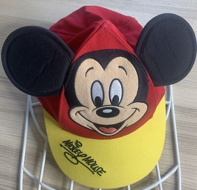 Walt Disney World Parks Mickey Mouse Ears Youth Kids Hat Baseball Ball Cap-image