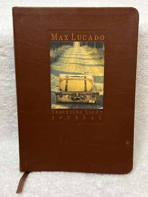 Max Lucado Traveling Light Prayer Journal/Diary Daily Bible Verses Religious New-image