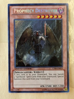 PROPHECY DESTROYER-YUGIOH-LIMITED EDITION SECRET RARE-CT09-EN019-image