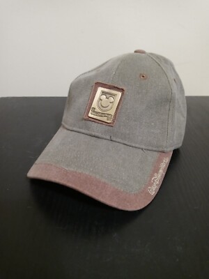 Walt Disney World Parks Hat Metal Emblem Olive  Mickey Baseball Cap With Tag-image