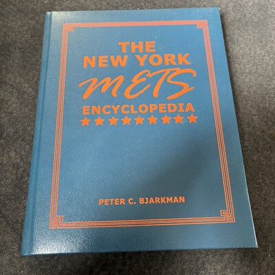 RARE The New York Mets Encyclopedia 1st Ed.  2001  Signed 11 Players Holo -image