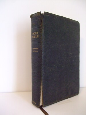 Leather Cambridge Bible with Concise Biblical Encyclopedia. 1958-image