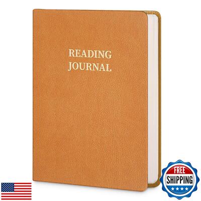 TSFPapier Reading Journal Book Lovers Gifts Book Journal Hardcover Leather Fo-image
