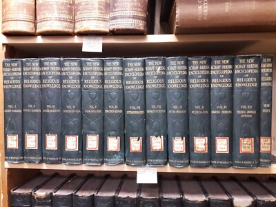 Schaff-Herzog Encyclopedia of Religious Knowledge - 13 Volumes 1908-1914-image