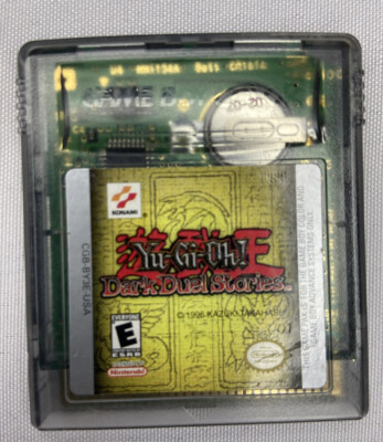 YuGiOh Dark Duel Stories - Nintendo Gameboy Game Cartridge - Authentic -Untested-image