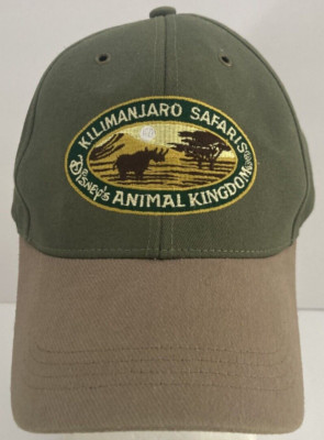 Vintage Walt Disney World Hat Animal Kingdom Kilimanjaro Safaris Adjustable Cap-image