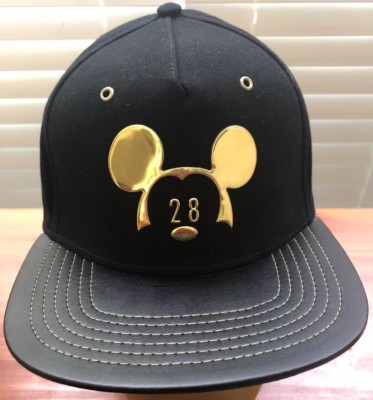 Disney Park Black/Gold Baseball Cap NWT MSRP $39.99-image