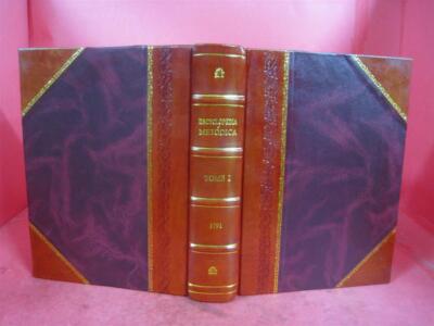 Encyclopedia metodica arte militar Volume 1 1791 [Leather Bound]-image