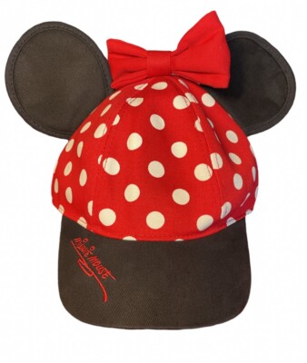 NOS Authentic Disney Parks Minnie Mouse Youth Adjustable Cap/Hat -image