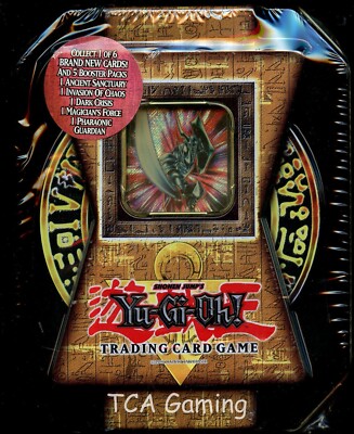 1x SEALED Blade Knight 2004 Collector's Tin (5 Packs + Promo) Yugioh Cards CS2-image