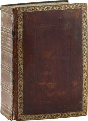 Brown - ENCYCLOPEDIA OF RELIGIOUS KNOWLEDGE 1837 - Fine Early Amer. Binding-image