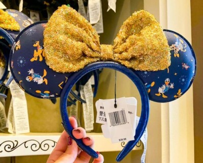 Edition Loungefly 50th Anniversary Minnie Mouse WDW Disney Parks Ears Headband-image