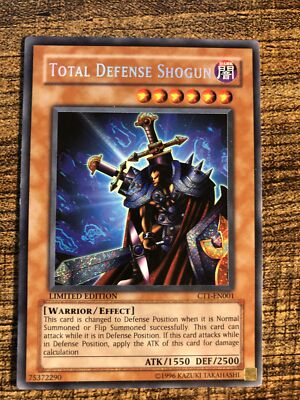 Yu-Gi-Oh! TCG Total Defense Shogun 2004 Collector's Tins CT1-EN001 Limited...-image