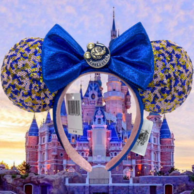 WDW Annual Passholder AP Disney^Parks Headband Minnie Ears US Kid Adult XMAS-image