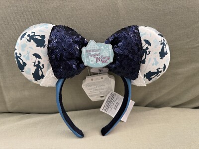 Walt Disney World Epcot United Kingdom Mary Poppins Minnie Mouse Ears Headband-image