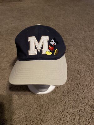 Vintage Mickey Mouse Walt Disney World Baseball Cap/HAT~Fits most -image