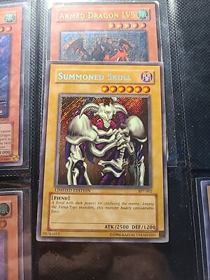 Summoned Skull BPT-002 2002 Collectors Tin Limited Edition Yu-Gi-Oh-image