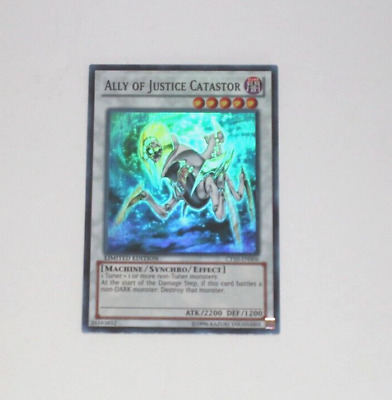 Yu-Gi-Oh! Ally of Justice Catastor CT10-EN006 Super Rare Limited Edition LP-image
