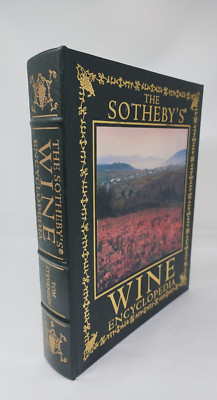 The New Sotheby's Wine Encyclopedia, by Tom Stevenson, Leather Bound Gilt - EXC-image