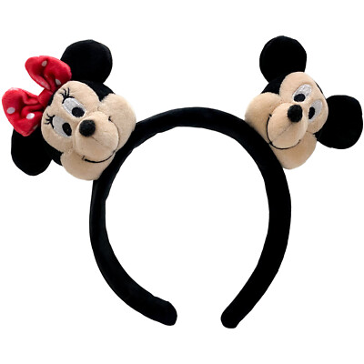Disney Parks Mickey and Minnie Mouse Plush Headband Exclusive Disneyland US-image