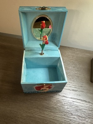 Little Mermaid Disney Parks Princess Ariel Jewelry Music Box Under The Sea 1988-image