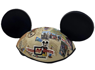 Walt Disney World 40 Years of Magic Anniversary Mickey Mouse Ears Hat-image
