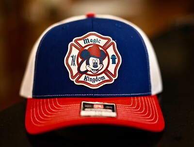 Walt Disney World Magic Kingdom Fire Department Richardson 112 Trucker Hat-image
