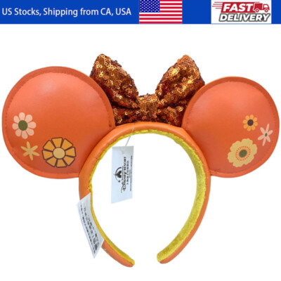 Disneyland Parks Epcot Flower & Garden Festival Orange Bird Minnie Ear Headband-image