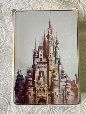 WDW Walt Disney World 50th Anniversary White Ceramic Jewelry Box NWT-image