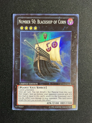 [LP] Number 50: Blackship of Corn CT10-EN018 Limited Edition Super Rare 2013-image