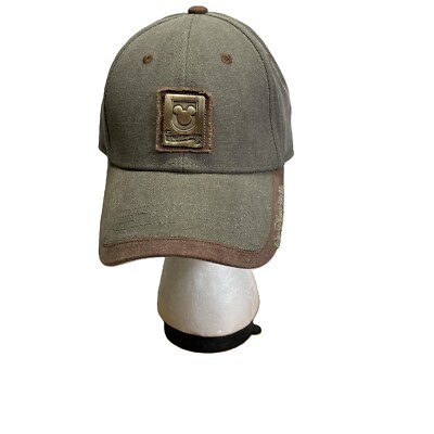 Walt Disney World Parks Brown Baseball Dad Hat Metal Logo Heavy Canvas Khaki-image