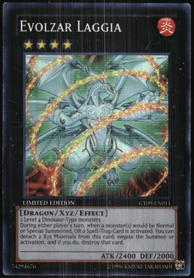 Yu-Gi-Oh! - 2012 Collectors Tins Evolzar Laggia 2012 CT09-EN011 Limited Edition-image