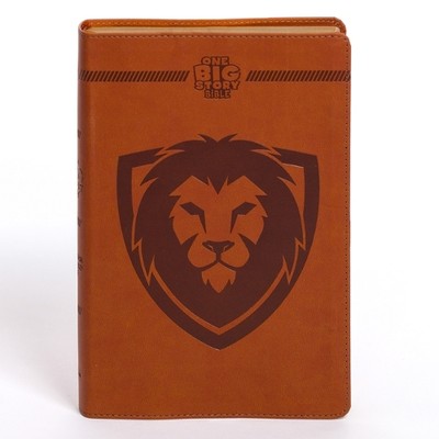 Csb Bibles by H CSB One Big Story Bible, Brown Leath (Leather Bound) (UK IMPORT)-image
