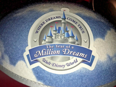 Walt Disney World Year of a Million Dreams EAR Hat Adult Size-image