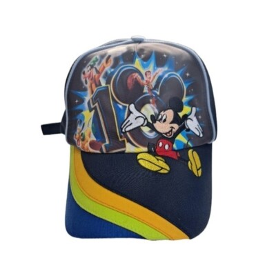 Walt Disney World Micky Mouse Rainbow Embroidered Youth's Hat-image