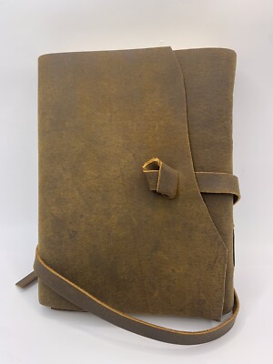 Leather Journal Writing Notebook 220 Pages, Vintage Paper Diary, Sketchbook Gift-image