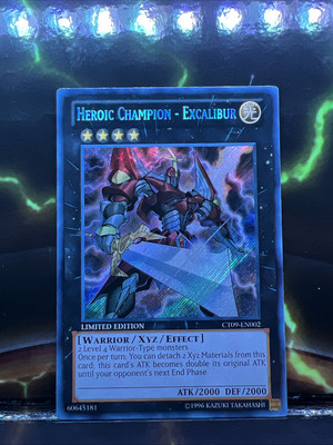 Heroic Champion - Excalibur CT09-EN002 (Secret) Limited Edition VLP (slot#31)-image
