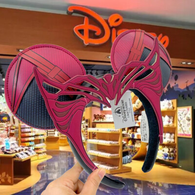 Headband Scarlet Witch Ears Collection Wanda Disney-Parks Marvel Comics Gift USA-image