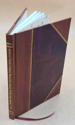 Nathaniel Clayton Cockburn Manuscript Journals Of Big Game Hunti [Leather Bound]-image