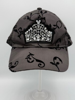Adult Walt Disney World studded design silky black baseball cap, hat, headgear-image