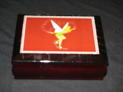 DISNEY TINKERBELL WALT DISNEY WORLD JEWELRY BOX BRAND NEW SEE PICTURES-image
