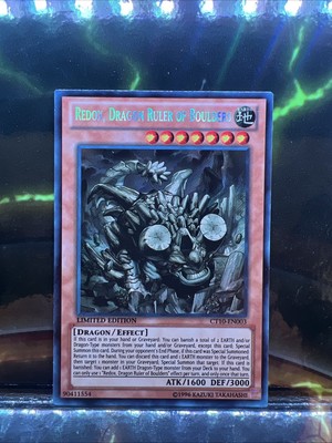Redox, Dragon Ruler of Boulders CT10-EN003 Secret Rare Limited Ed NM (slot#202)-image