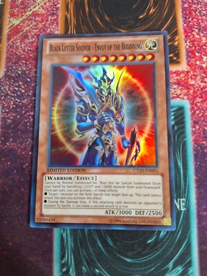 Yu-Gi-Oh! Black Luster Soldier - Envoy of the Beginning CT10-EN005 Super NM a1/-image